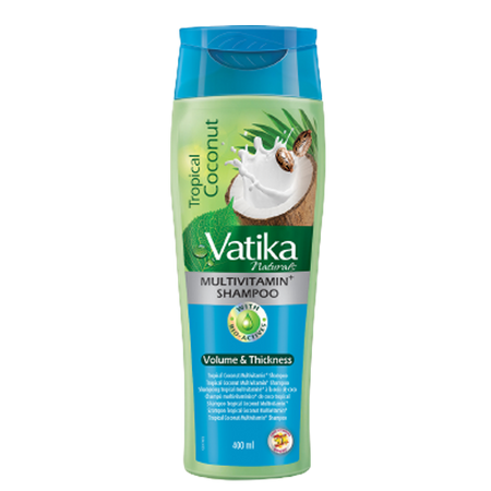 Zwiększający objętość szampon Vatika- Kokos 400ml